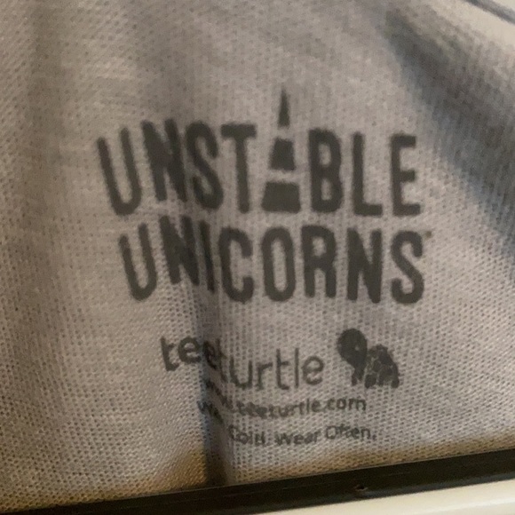 Reaper Unicorn with kitties T-shirt - Picture 4 of 4